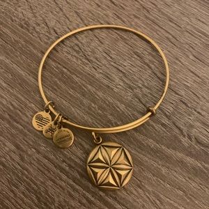 Alex and Ani Gold Aphrodite’s Flower Bracelet